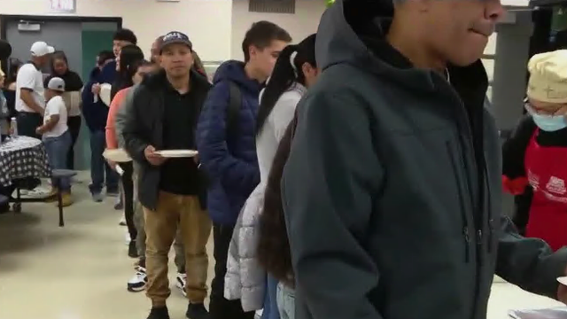 Asylum seekers celebrate Thanksgiving for the first time