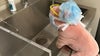 Nurse takes stuffed animal on hospital adventure after young patient leaves toy behind