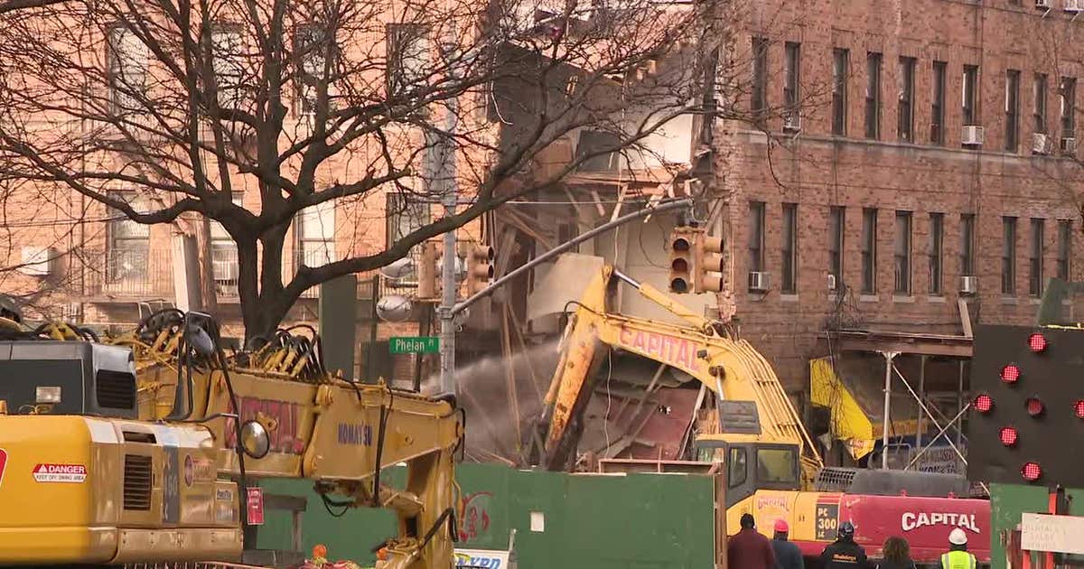 Demolition begins on collapsed building in the Bronx | FOX 5 New York