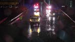 Heavy rain triggers NYC flooding, leads to partial closure of Queens' Belt Parkway