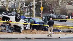 Queens crash leaves 2 drivers hospitalized: police