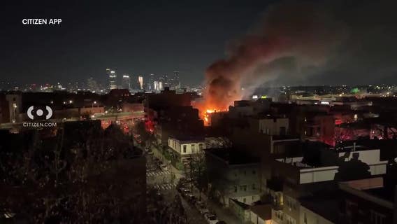 Brooklyn apartment building fire leaves 4 injured