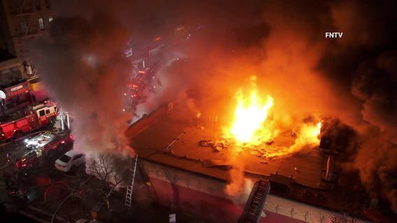 Bronx deli fire rips through at least 5 businesses; 1 injured