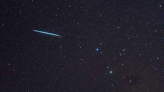 Here's how to see the meteor showers set to flash across the sky this week