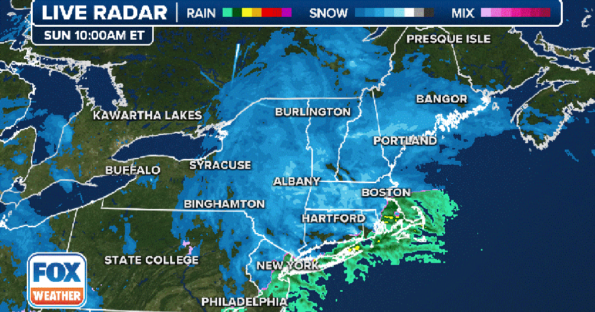 Winter storm brings heavy snow to some, slush to NYC | FOX 5 New York