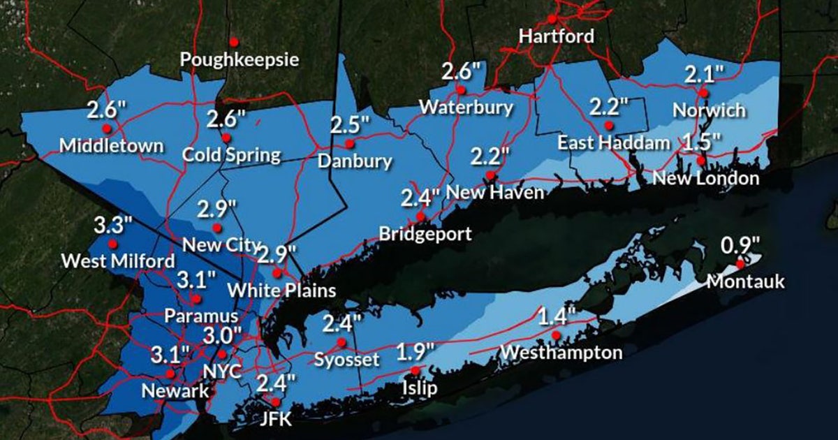 New York snow forecast: How much snow will NYC see tomorrow? | FOX 5 ...