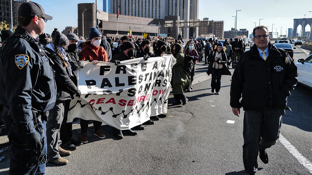 亲巴勒斯坦集会封锁纽约市桥梁和隧道
