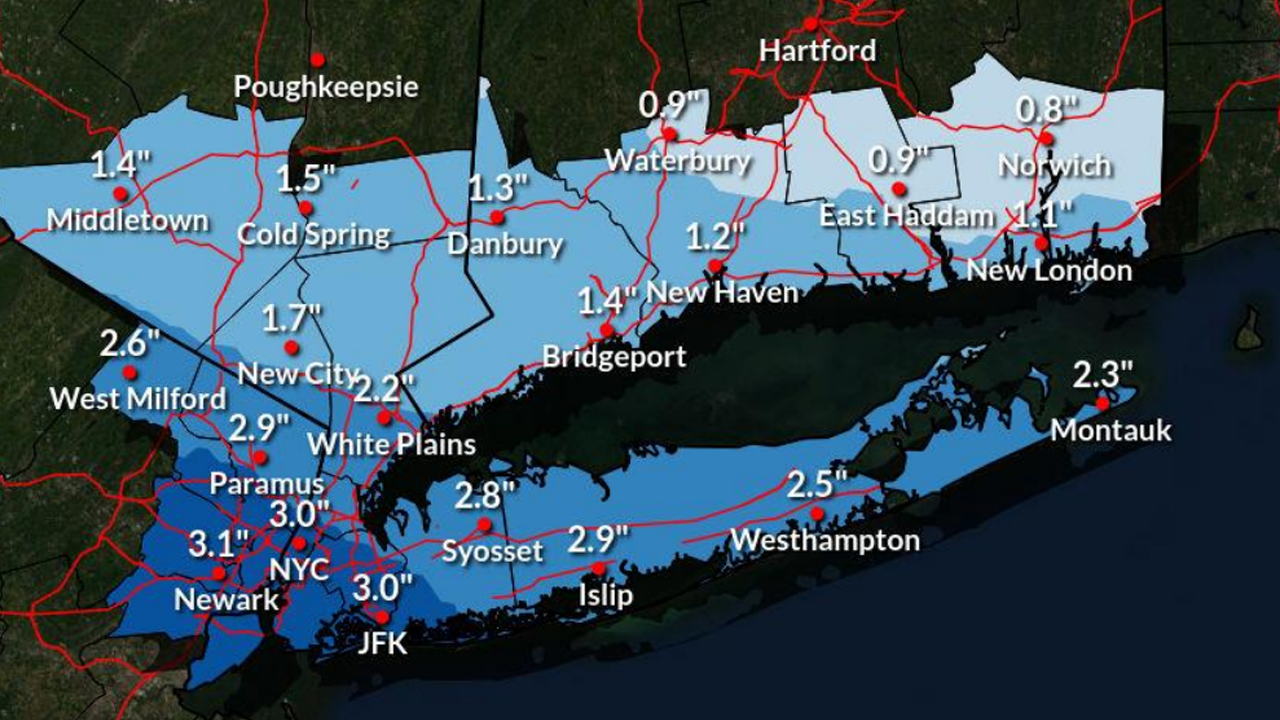 How Much Snow Is Coming To NYC? New Forecast As Winter Weather Advisory ...