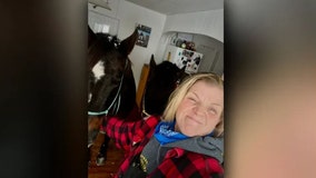 'Hell blizzard' forces Nebraska rancher to bring horses inside home amid -17 temperature