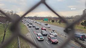 NYC pro-Palestinian protesters block roads near JFK Airport, march toward Wall Street