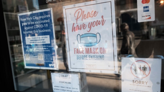 Mask mandates reinstated at NYC public hospitals