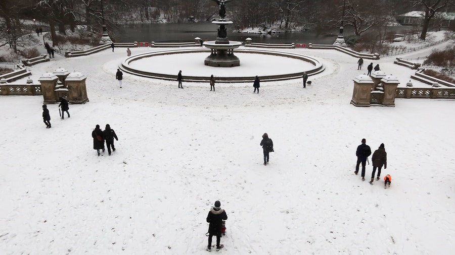 Christmas Eve snow totals for NY,NJ, and CT: See how much fell near you