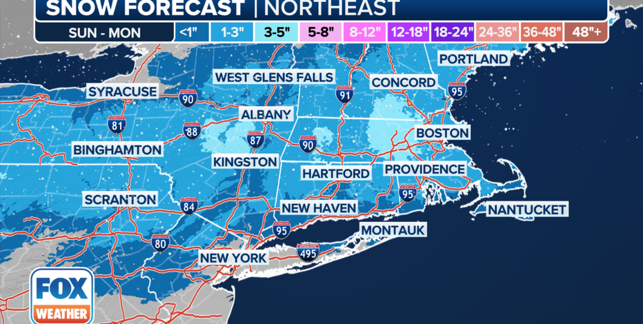 Snow returning to NYC: Will we see accumulation from Sunday's storm?