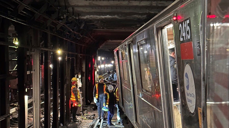 NYC Subway Crash 1 Train Derailment Prompts Systemwide Investigation   GDB7gM1XEAAMr71 