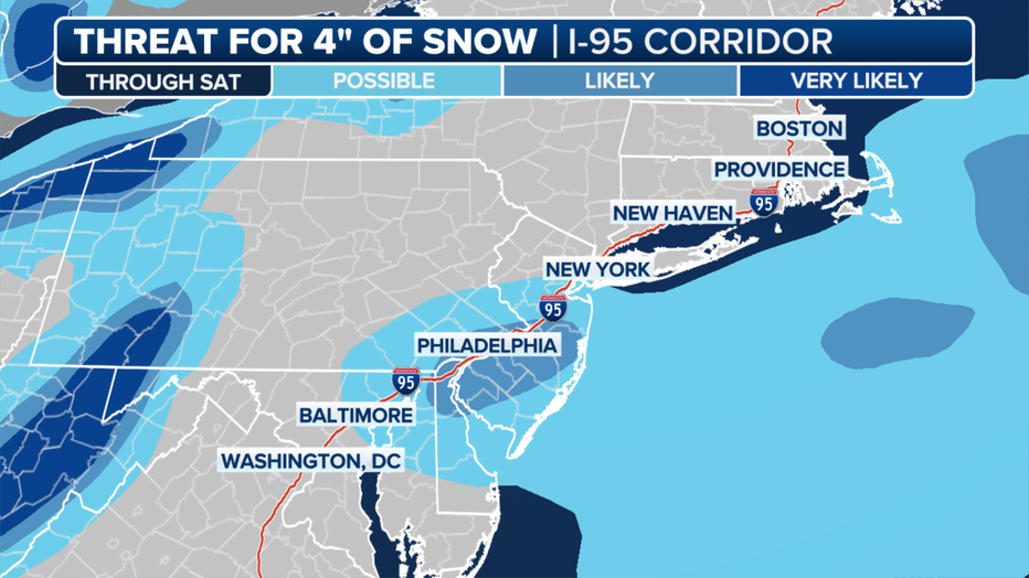 NYC Snow Forecast: How Much Will Fall Today, When Snow Will Stop | FOX ...