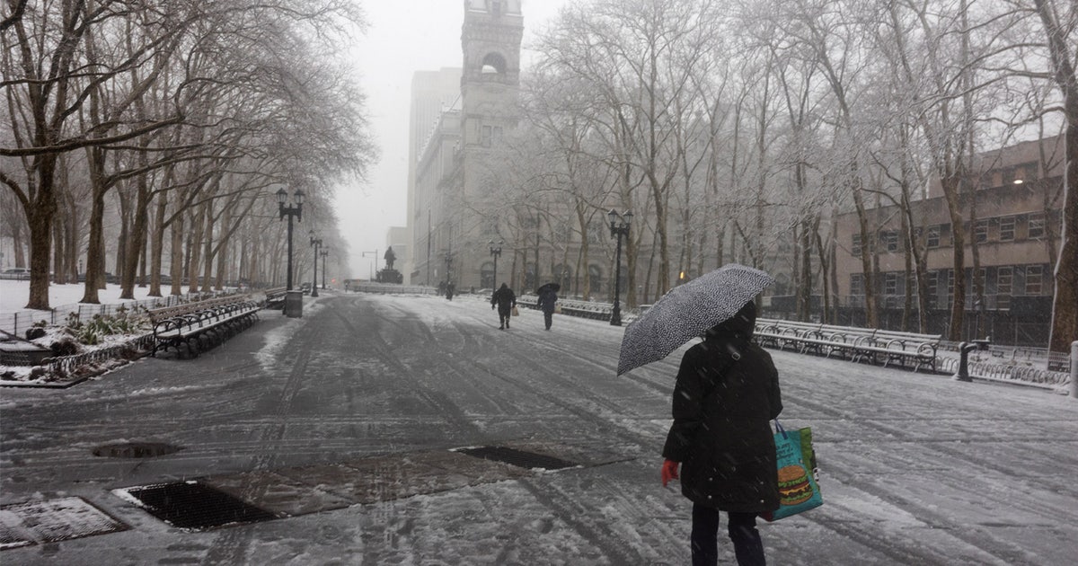 NYC winter storm snow forecast: How much snow will fall this weekend ...