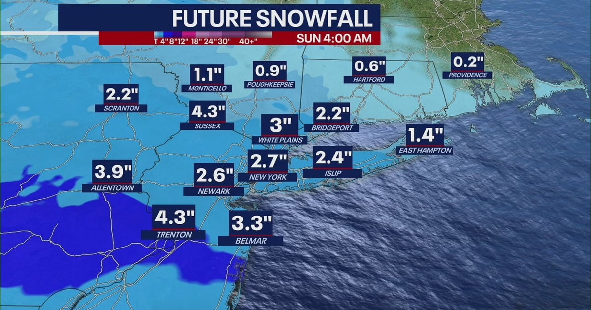 Snow forecast: Winter weather coming to NYC, NJ on Saturday | FOX 5 New ...