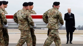 Biden attends dignified transfer of 3 US troops killed in Jordan drone attack