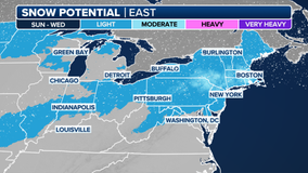 Winter storm snow forecast: NYC could see white Valentine's Day