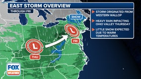 NYC weather forecast: Tracking timing, impacts of incoming storm