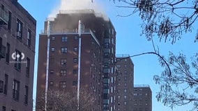 4 civilians, 2 firefighters injured in NYCHA building fire in the Bronx