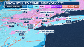 NYC snow storm weather forecast: Heavy snowfall slamming area