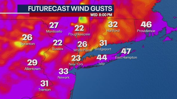 NYC weather tomorrow: Wind Advisory issued as storm set to soak Tri-State
