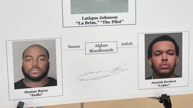Long Island prosecutors indict 31 alleged gang members linked to 13 shootings