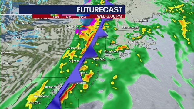 Wind Advisory covers entire NYC area as storm packs 50 mph gusts, heavy rain, thunder