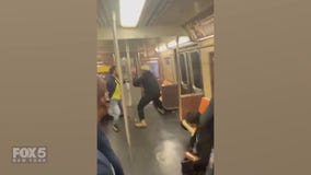 Cellphone video shows chaos leading up to Brooklyn subway shooting