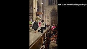 Pro-Palestine protesters evicted after interrupting mass at St. Patrick’s Cathedral