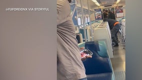 Queens LIRR rider slashed in the face on train: Video