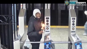 NYPD seeking suspect who threw container of flammable liquid at people in Manhattan subway