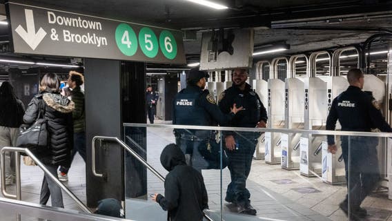 NYC unveils subway gun scanners in subways after violent week of crime