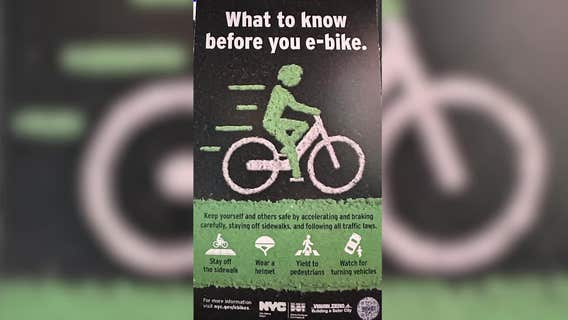 NYC launches e-bike safety campaign: 'Get Smart Before You Start'