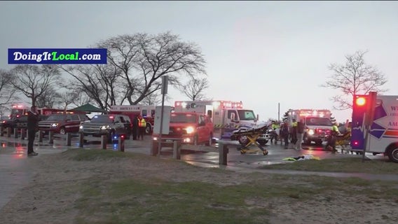 Dozens rescued after rowing boats capsize off Connecticut coast