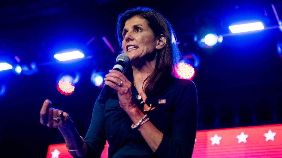 FILE - Republican presidential candidate, former U.N. Ambassador Nikki Haley, speaks at a campaign rally on March 4, 2024, in Fort Worth, Texas. (Photo by Emil Lippe/Getty Images)