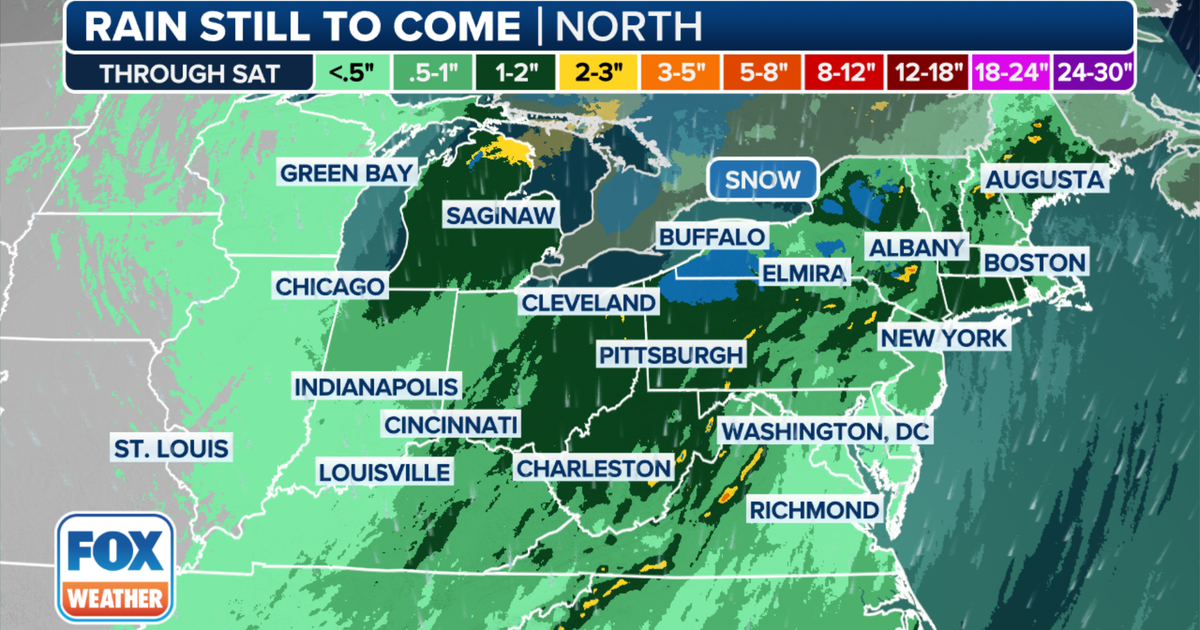 NYC storm alert: Heavy rain, flooding, gusty winds threaten Tri-State ...
