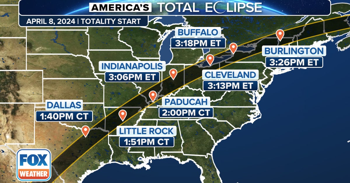 Solar eclipse 2024: Will skies be clear for viewing time in NY? | FOX 5 ...