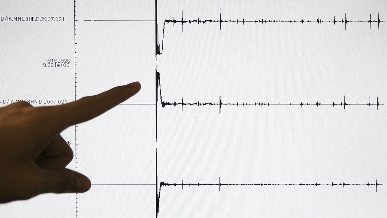 An aftershock from a 2.9 magnitude earthquake shook parts of New Jersey