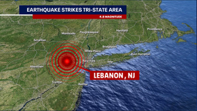 4.8 earthquake, aftershock hits NJ, felt in NYC