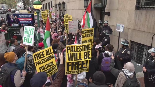 NYPD attempts to clear pro-Palestinian demonstrators amid Columbia University fallout