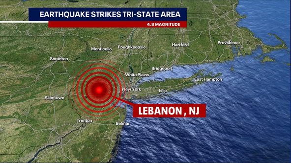 4.8M earthquake, aftershock hits NJ, felt in NYC