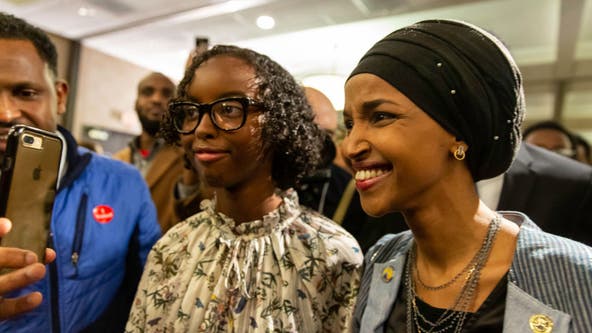 Ilhan Omar’s daughter says she's suspended from Columbia U. amid Gaza protests
