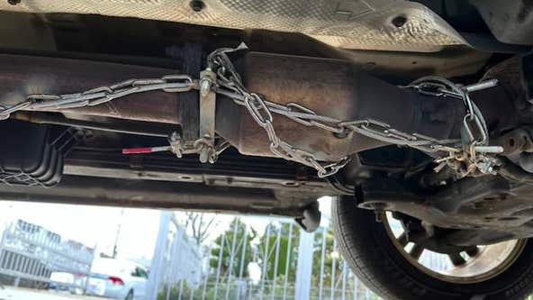 Bronx welder creates 'cat safe' invention to stop catalytic converter theft