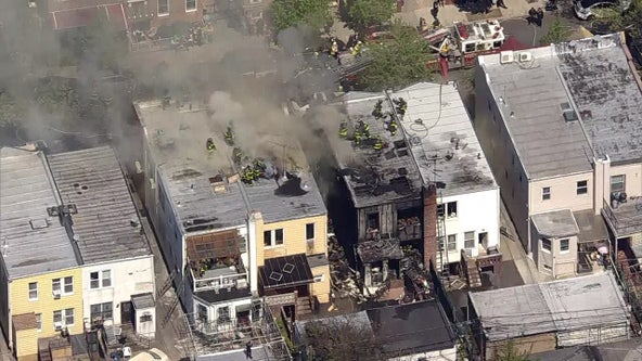 7 firefighters injured battling four-alarm fire in Bensonhurst, Brooklyn