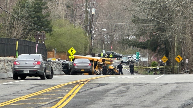 Yorktown bus crash: 5 school students, bus driver injured