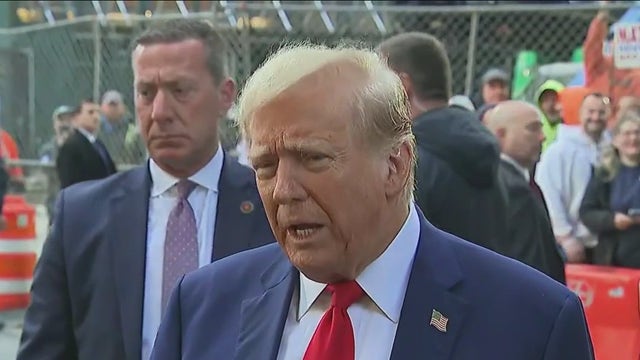 Donald Trump makes surprise NYC campaign stop before trial