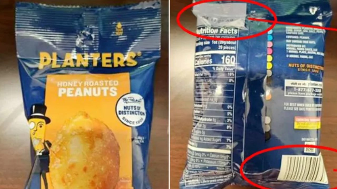 Planters nuts recalled after discovery of potentially fatal contamination