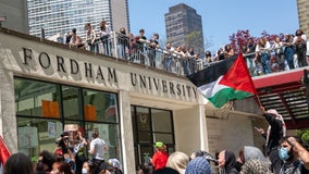 15 arrested as NYPD clears encampments at Fordham University